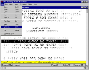 Duxbury Braille Translator